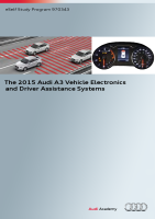 SSP 970343 - The 2015 Audi A3 Vehicle Electronics and Driver Assistance Systems 